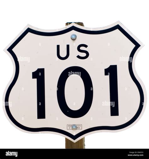 Highway 101 Sign Hi Res Stock Photography And Images Alamy