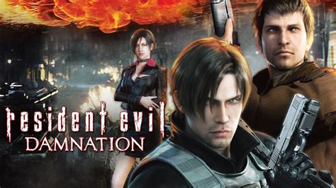 Resident Evil Damnation Official Clip Leon Vs Lickers Trailers