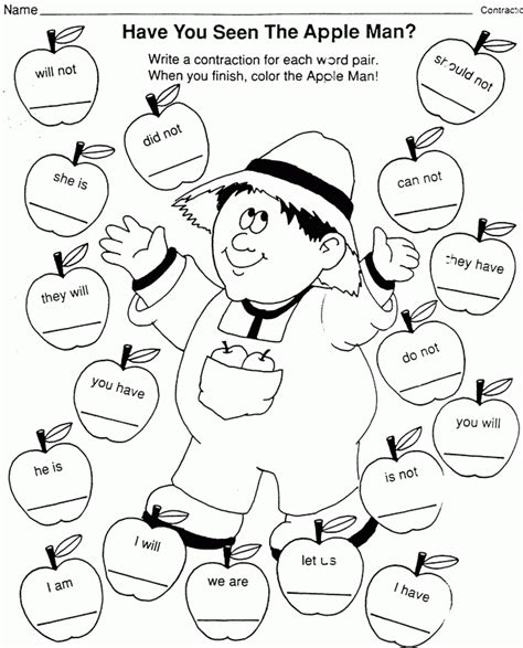 Free Printable Johnny Appleseed Coloring Pages - Coloring Home