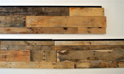 Recycled Pallet Wood Accent Wall Sustainable Lumber Company