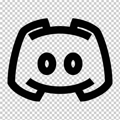 Discord Computer Icons Logo Png Clipart Black And White Clip Art