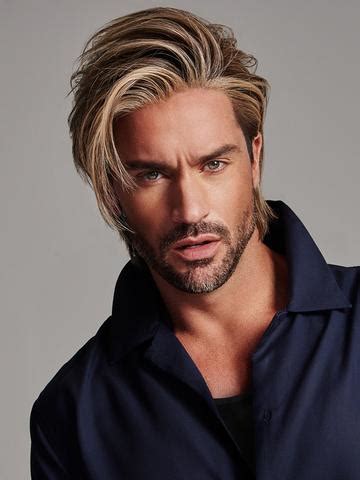 Popular with skateboarders and surfers, long haircuts have been creeping into mainstream media and can now be seen by professionals, actors, and models. Men's Wigs, Hairpieces and Toupees - Wigs.com - The Wig ...
