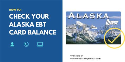 If someone takes your card and knows your pin, they can use up all your benefits. Alaska EBT Card Balance - Phone Number and Login - Food ...