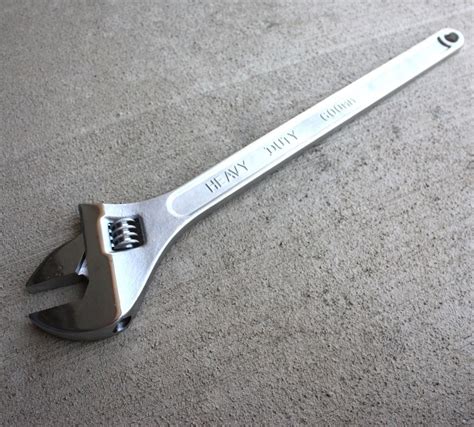 24 Adjustable Wrench 0 2 12 Wide Opening Jaw 24 In Hand Wrench