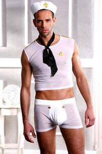 Hot Lol Men S Gay Sailor Mariner Fancy Dress Party Costume Outfit