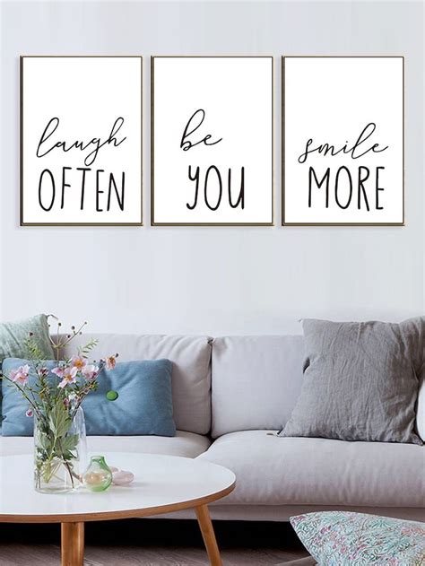 Home » slogans » catchy slogans » 101 catchy interior design slogans and advertising we have gathered a list of some of the catchiest interior design slogans and taglines that shine brightly within. Slogan Print Wall Art 3pcs | Shop wall decor, Home decor ...