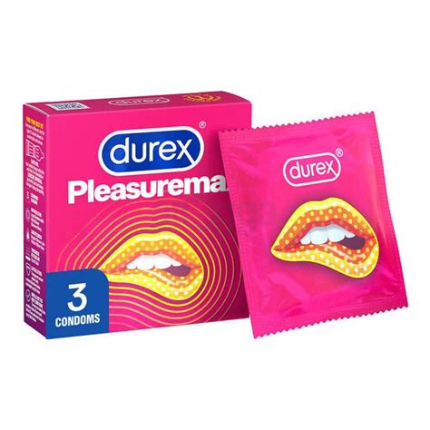 Durex Pleasuremax Ribbed And Dotted Condom 3pcs Pack Condom False