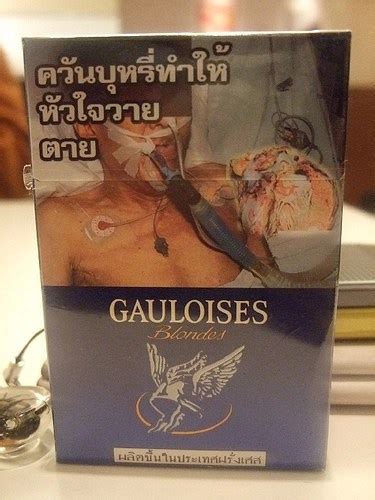 Cigarette box from Thailand features photo of very ill person / Boing Boing