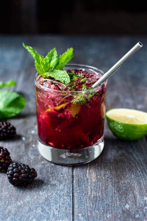 Blackberry Bourbon Smash Whiskey Smash Recipe Kitchen Swagger