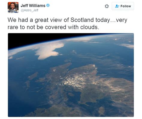 Cloudless Scotland Snapped From Space Bbc News