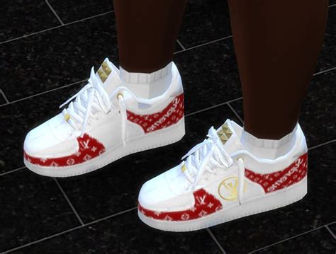 𝐵𝐸𝑁𝑍𓂉 In 2020 Sims 4 Cc Shoes Lv Shoes Sims 4 Clothing