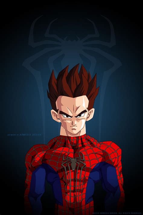 Dragon Ball Z The Avengers Project Spider Man By Altobello02 On