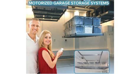 Our Garage Storage Lift Lets You Easily Store And Access Storage Items