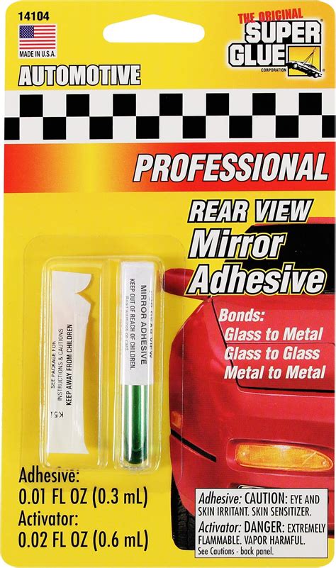 Amazon.com: Loctite 37438 Rearview Mirror Adhesive Kit , 0.3 cc