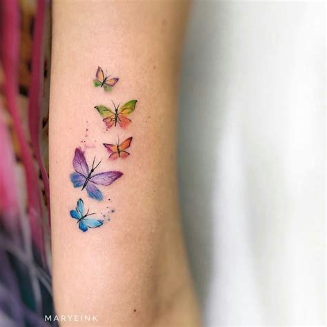Butterfly Tattoo In 2020 Tattoos For Daughters Tiny Butterfly Tattoo