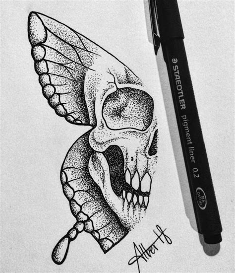 Pin By Crazy On M ️ Tattoo Drawings Skull Art Drawing Tattoo Designs