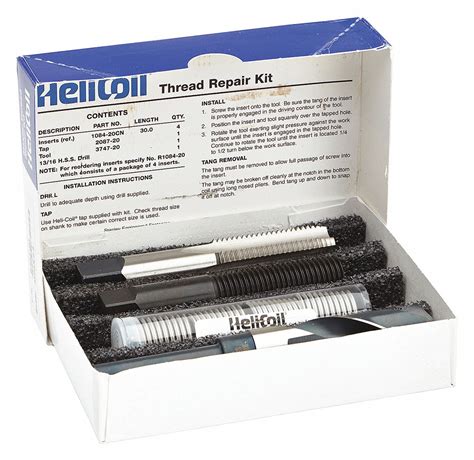 Helicoil Helical Thread Repair Kits Raptor Supplies Australia