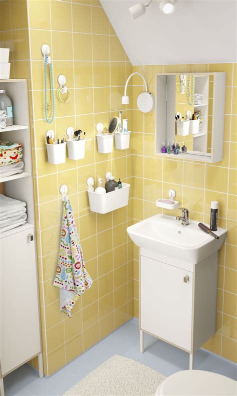 10 best ikea bathroom organization ideas + haul#ikea #organizationyou know how much i love ikea products! Ikea Yellow Bathroom - Best Bathroom Ideas