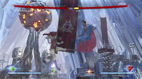 Injustice 2 Rank Match Poison Ivy Vs Superman Youtube