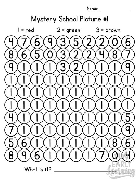Explore the entire kindergarten math curriculum: Back to School Math Mystery Pictures for Preschool and ...