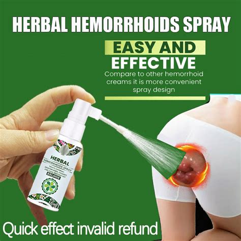 100 Effective Eelhoe Natural Herbal Hemorrhoids Spray Original Gamot Sa Almoranas Treatment