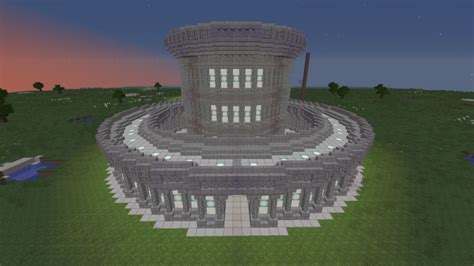 Circular Temple Thing Minecraft Map