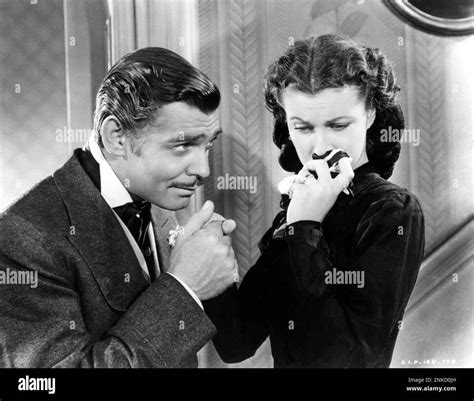 1939 Usa The Movie Actress Vivien Leigh 1913 1967 With Clark