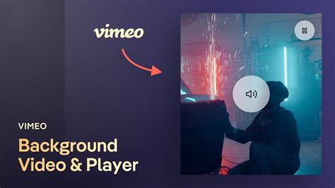 Vimeo Autoplay Hintergrund Video Mit Play Button Funktion Youtube