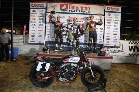 Mees dominated the calistoga half mile for his sixth win of the year. Indian Sweeps Calistoga Half Mile - American Motorcycle