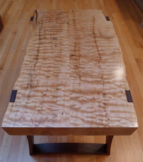 Check out our maple coffee legs selection for the very best in unique or custom, handmade pieces from our shops. Live edge curly maple slab coffee table with curved ipe ...