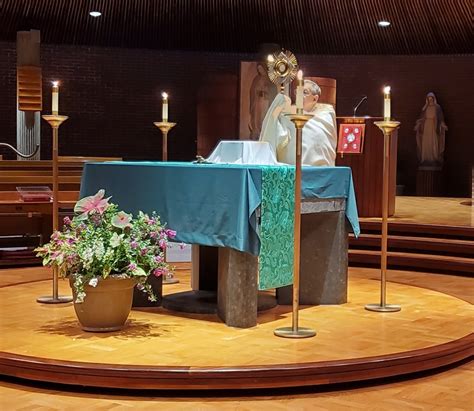The Blessed Sacrament Of The Altar St Catherine Of Genoa Catholic Church