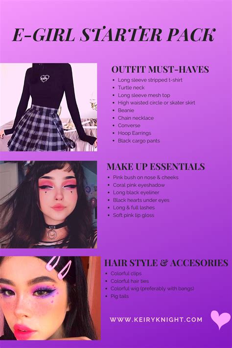 What is an E-girl in 2020 | Egirl fashion, Girl fashion, Black girl makeup