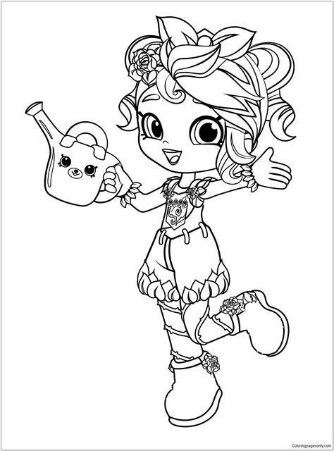 Kleurplaten Shop Kins Shopkins Para Pintar Dibujos Para Imprimir Y