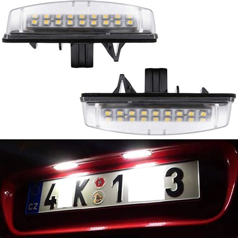 Led License Plate Lights For Toyota Camry Prius Echo Yaris