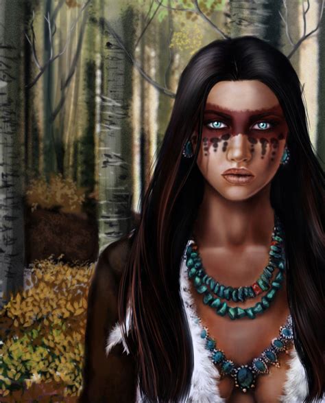 Native American Female Art