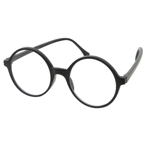 Grinderpunch Costume Glasses Round Nerd Geek Halloween Eyeglasses Wizard Glasses Adults Harry