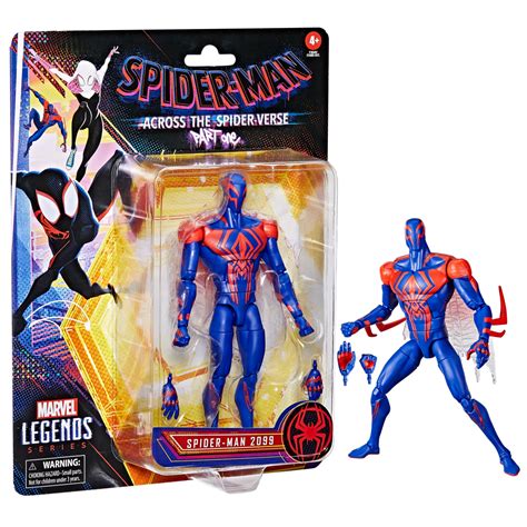 Sm Across The Spider Verse Spider Man 2099 Fig Marvel Legend 15cm