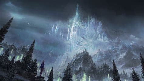 Artstation Frozen Castle Silentfield In 2020 Frozen Castle