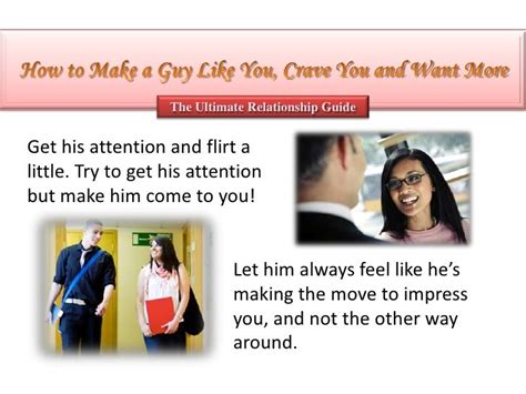 How To Make A Guy Like You Crave You And Want More