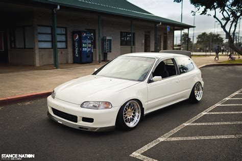 Slammed And Fitted Stanced Honda Civic Eg Hatchback More After The Break