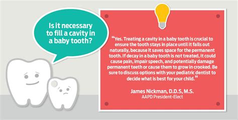 Question Is It Necessary To Fill A Cavity In A Baby Tooth Answer