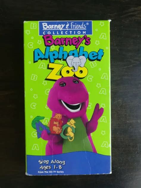 Barney Alphabet Zoo Vhs £660 Picclick Uk