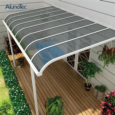 China Waterproof Aluminum Canopy Patio Roof For Window Balcony Patio