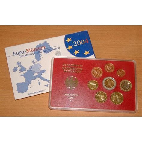 Germany 2004 J Official Proof Euro Coin Set On Ebid United