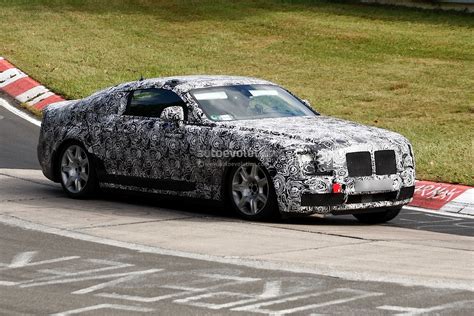 Rolls Royce Ghost Coupe Spied At The Ring Video Autoevolution