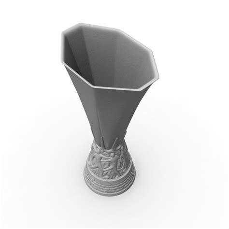 Manchester united's uefa europa league triumph in 2016/17 was significant for a number of reasons. UEFA Europa League Cup Trophy 3D Model in Awards 3DExport