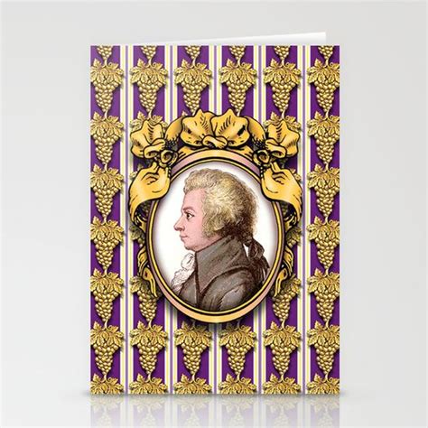 This Design Is A Portrait Of The Classical Music Composer Wolfgang