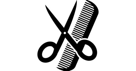 Scissors And Comb Vector At Collection Of Scissors