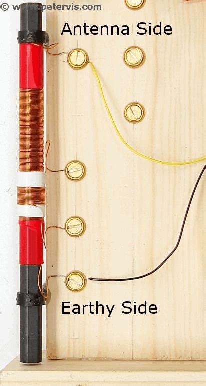 Connecting The Crystal Radio Coil