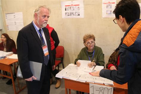 Save for latersave on polling day: Election Day Armenia 9-12-2018 - Observation polling stati ...